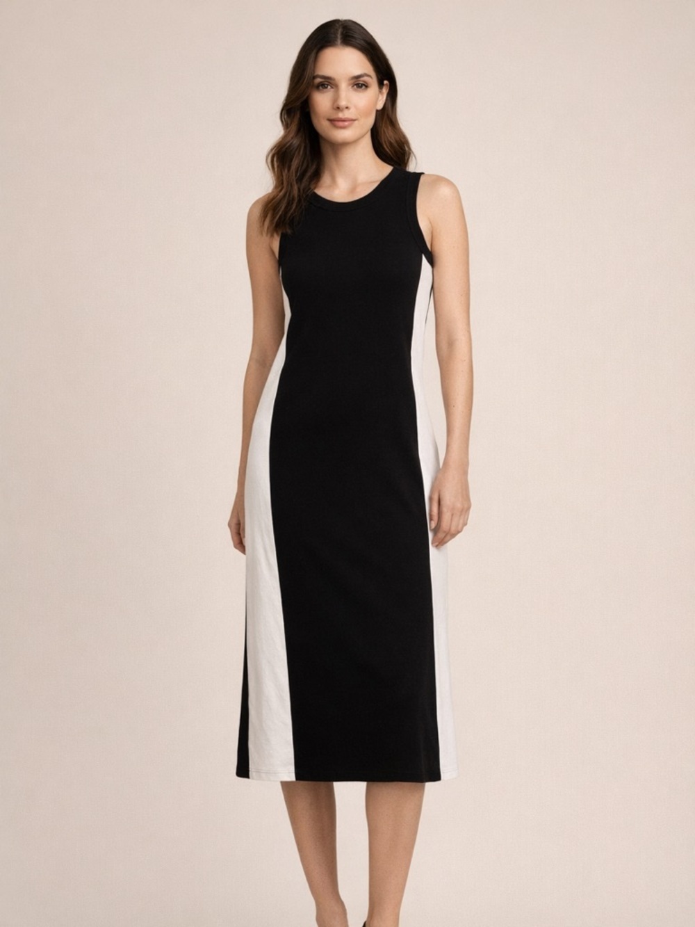 Rag & Bone Midi Dress – Cotton, Minimalist summer dress  travel